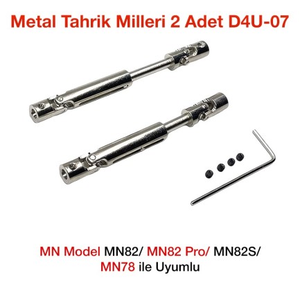 MN Model MN82/82 Pro/MN82S/MN78 Metal Tahrik Milleri 2 Adet D4U-07