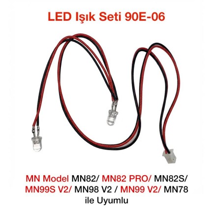 MN Model MN82/MN82 PRO/MN82S/MN99S V2/MN98 V2 /MN99 V2/MN78 için LED Işık Seti 90E-06